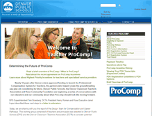 Tablet Screenshot of denverprocomp.dpsk12.org