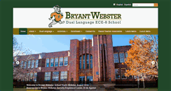 Desktop Screenshot of bryantwebster.dpsk12.org