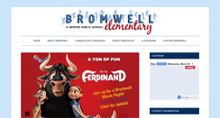 Desktop Screenshot of bromwell.dpsk12.org