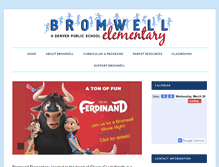 Tablet Screenshot of bromwell.dpsk12.org