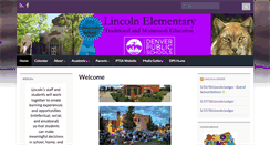 Desktop Screenshot of lincoln.dpsk12.org