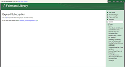Desktop Screenshot of fairmontlibrary.wikispaces.dpsk12.org