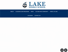 Tablet Screenshot of lake.dpsk12.org