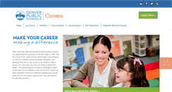 Desktop Screenshot of careers.dpsk12.org