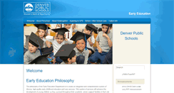 Desktop Screenshot of earlyeducation.dpsk12.org