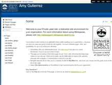 Tablet Screenshot of amy-gutierrez.wikispaces.dpsk12.org