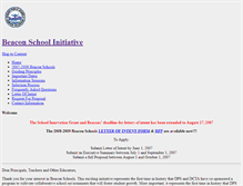 Tablet Screenshot of bsi.dpsk12.org