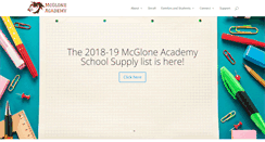 Desktop Screenshot of mcglone.dpsk12.org