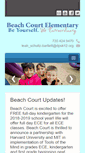 Mobile Screenshot of beachcourt.dpsk12.org