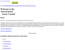 Tablet Screenshot of iic.dpsk12.org