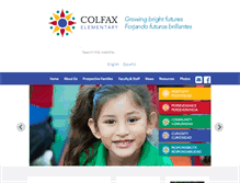 Tablet Screenshot of colfax.dpsk12.org
