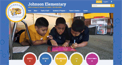 Desktop Screenshot of johnson.dpsk12.org