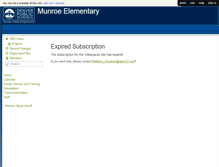 Tablet Screenshot of munroe.wikispaces.dpsk12.org