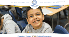 Desktop Screenshot of eagleton.dpsk12.org