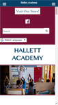 Mobile Screenshot of hallett.dpsk12.org