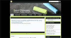 Desktop Screenshot of barrett.dpsk12.org